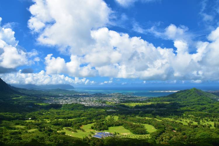 Nu'uana Pali Lookout