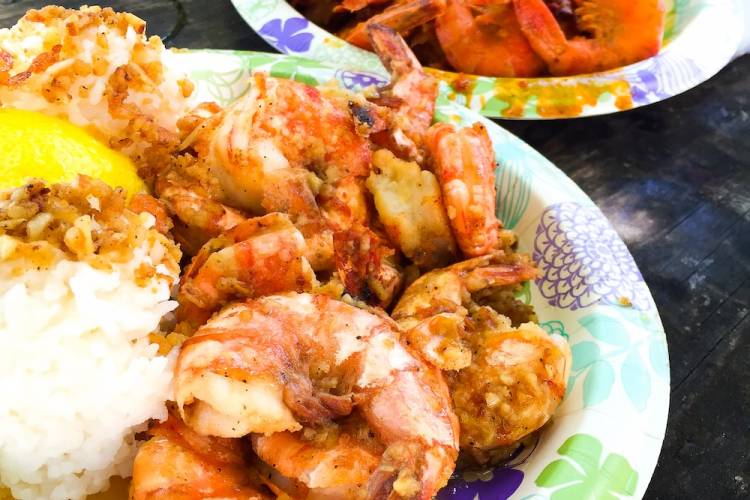 shrimp food truck oahu restaurants